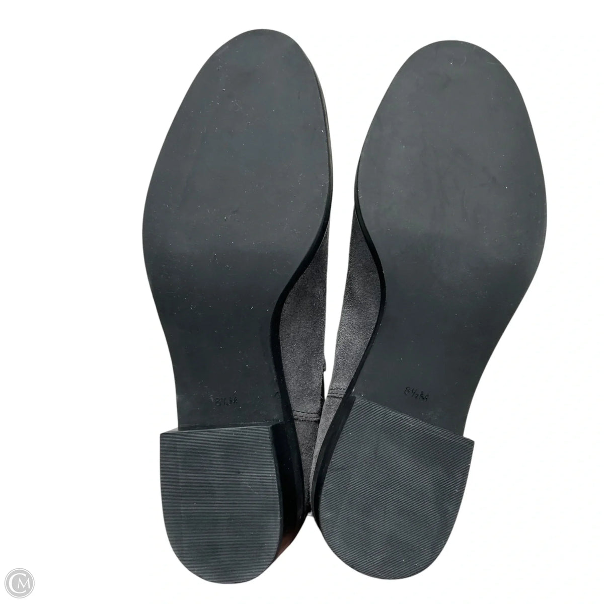 Boots Ankle Flats By Talbots In Grey, Size: 8.5