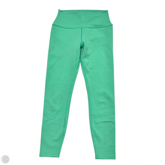 Athletic Leggings By Alo In Green, Size: S