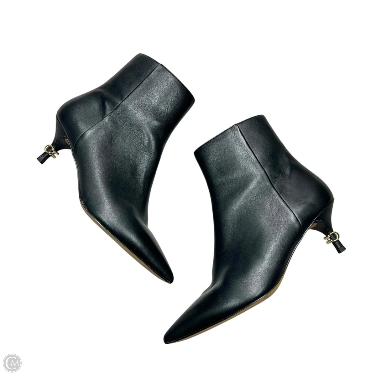 Boots Designer By Coach In Black, Size: 7