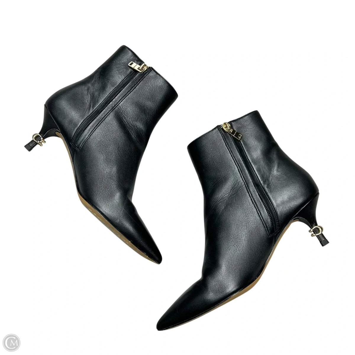 Boots Designer By Coach In Black, Size: 7