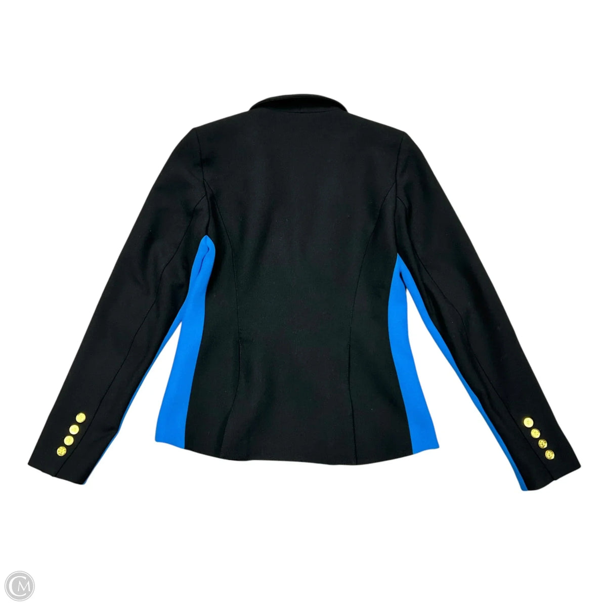 Blazer By Smythe In Black & Blue, Size: S