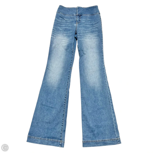 Jeans Designer By Alice + Olivia In Blue Denim, Size: 4