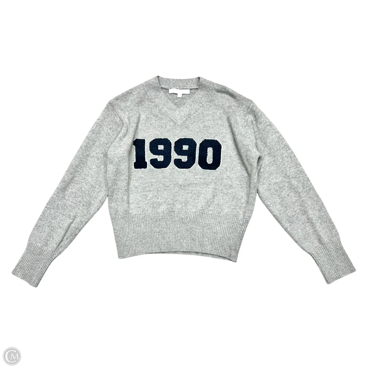 Sweater By Flat White In Grey, Size: S