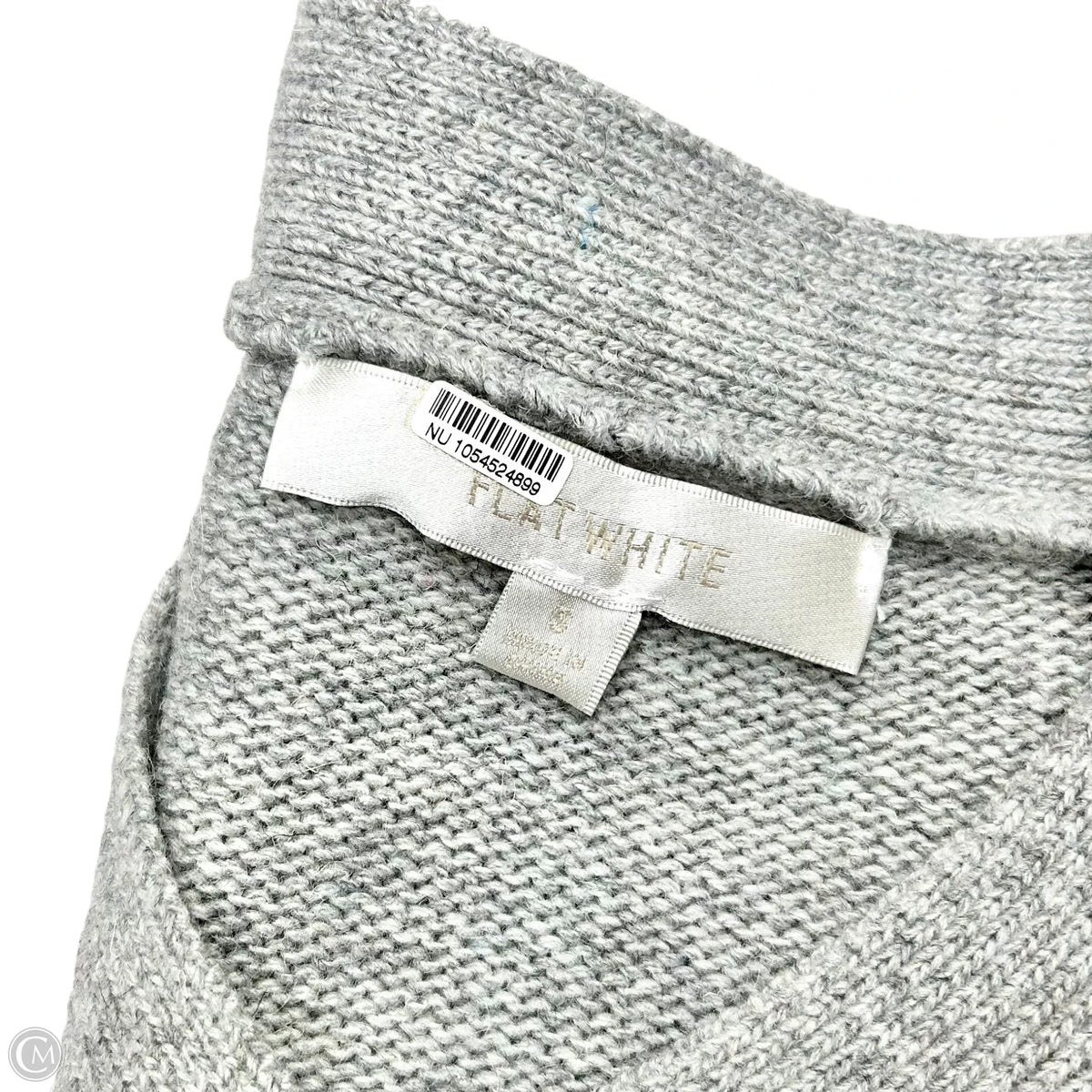 Sweater By Flat White In Grey, Size: S