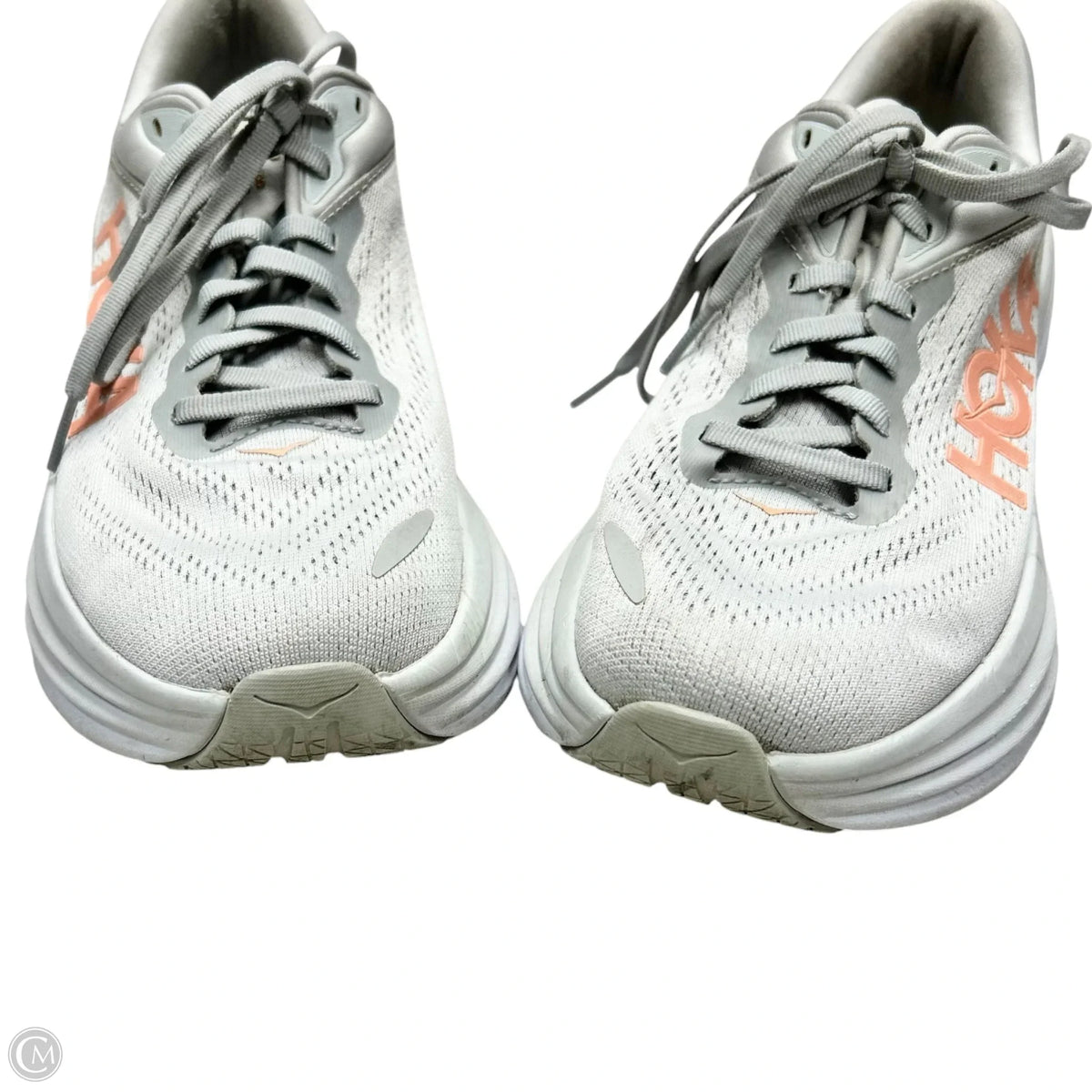 Shoes Athletic By Hoka In Grey, Size: 8