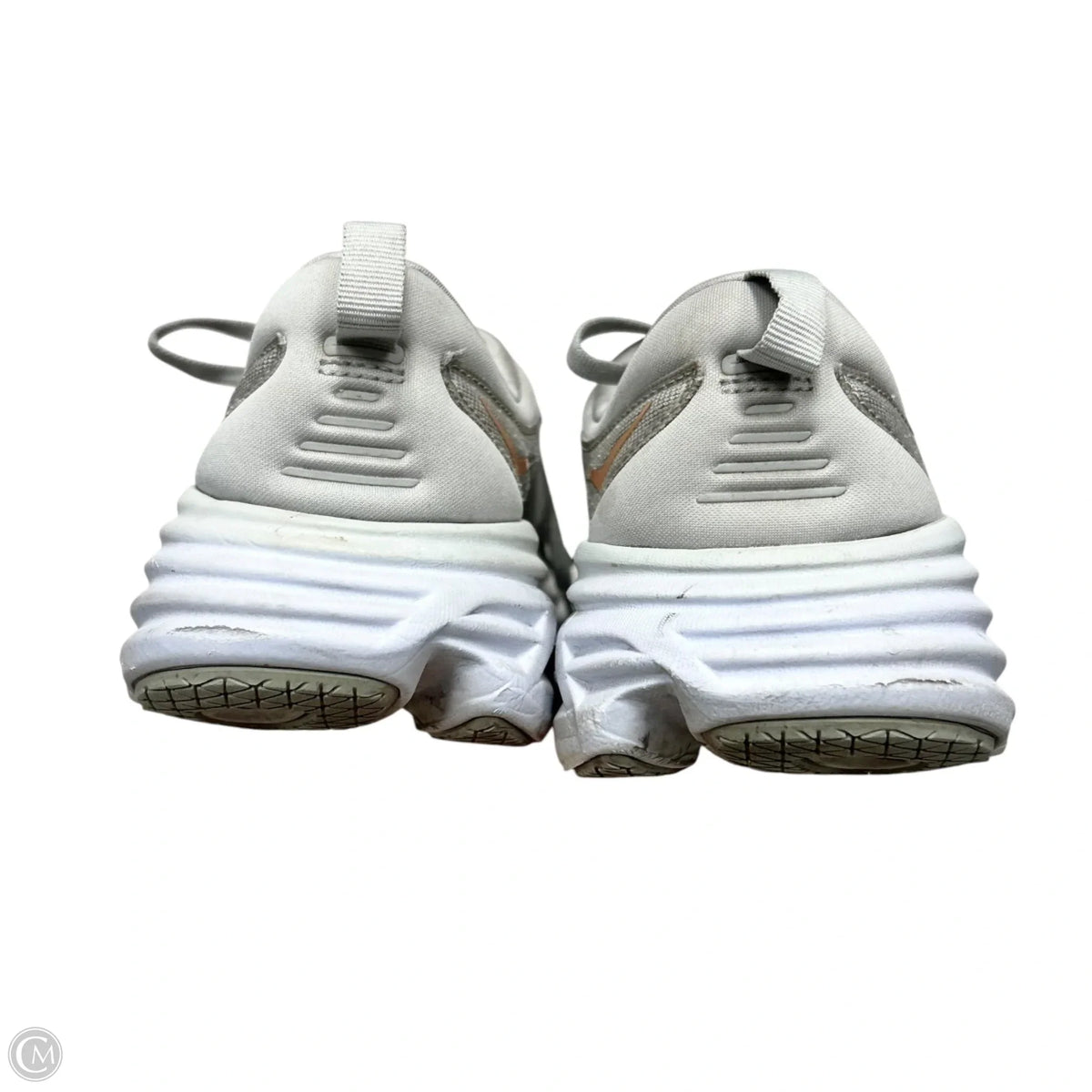 Shoes Athletic By Hoka In Grey, Size: 8