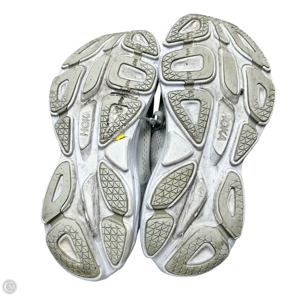 Shoes Athletic By Hoka In Grey, Size: 8