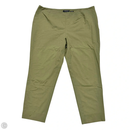 Pants Designer By Lafayette 148 In Green, Size: 16