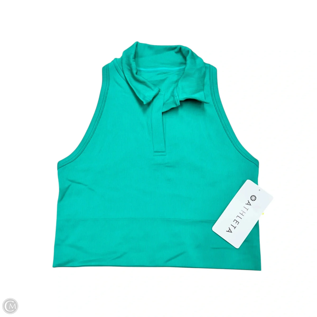 Athletic Tank Top By Athleta In Green, Size: M