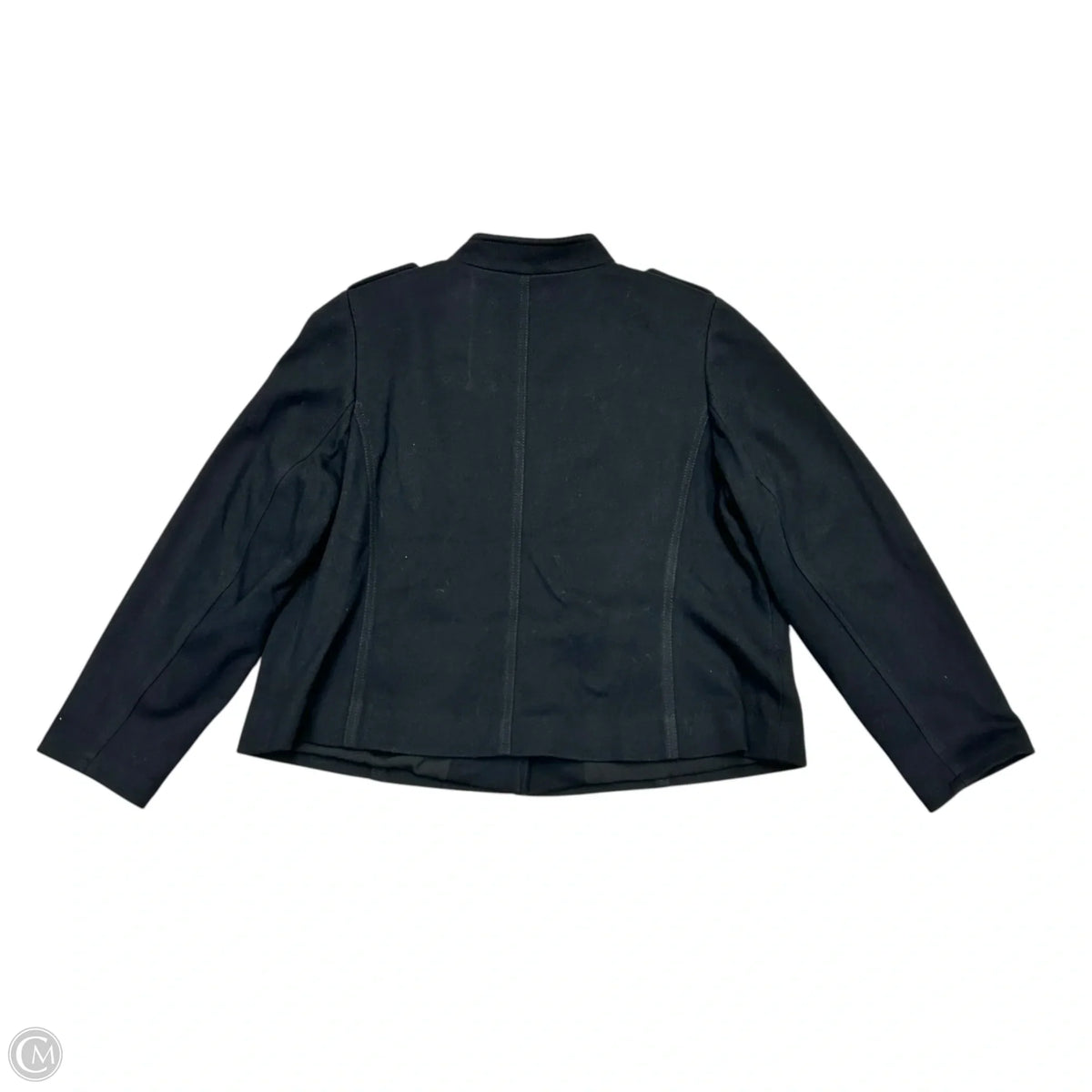 Blazer By Talbots In Black & Gold, Size: Xlp