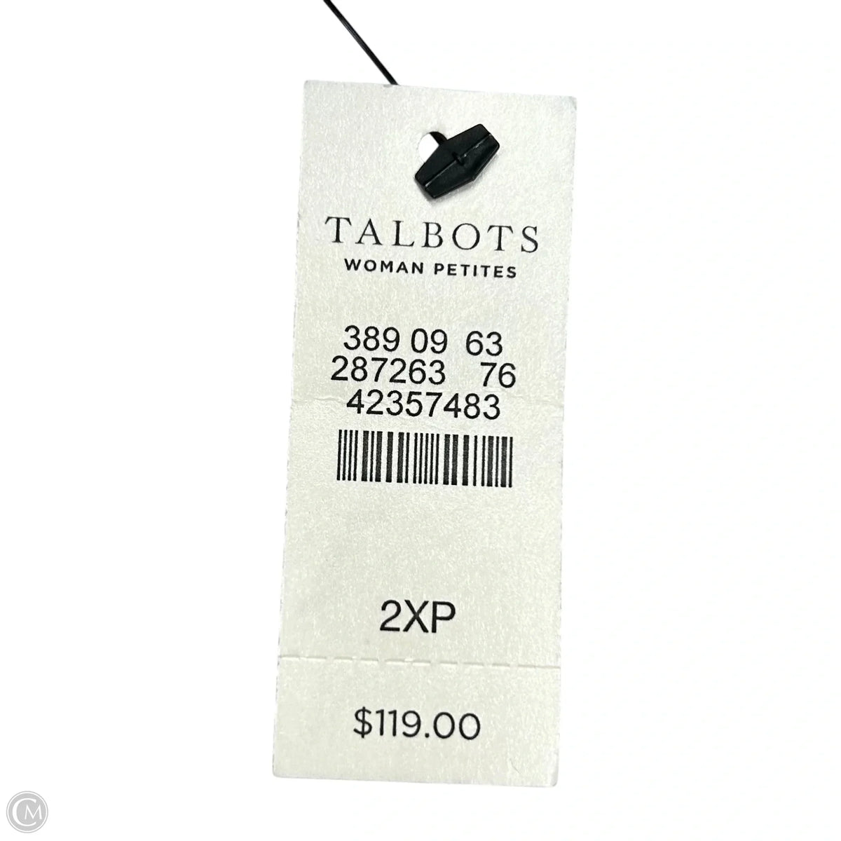 Vest Puffer & Quilted By Talbots In Black, Size: 2xp