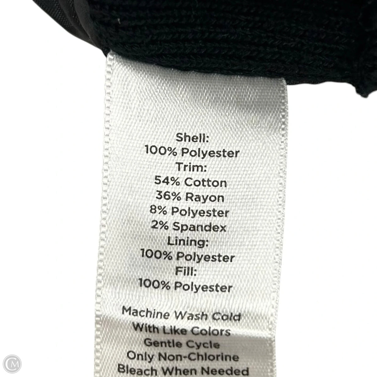 Vest Puffer & Quilted By Talbots In Black, Size: 2xp