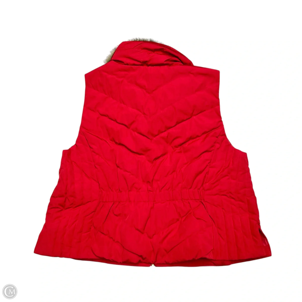 Vest Puffer & Quilted By Talbots In Red, Size: 2x