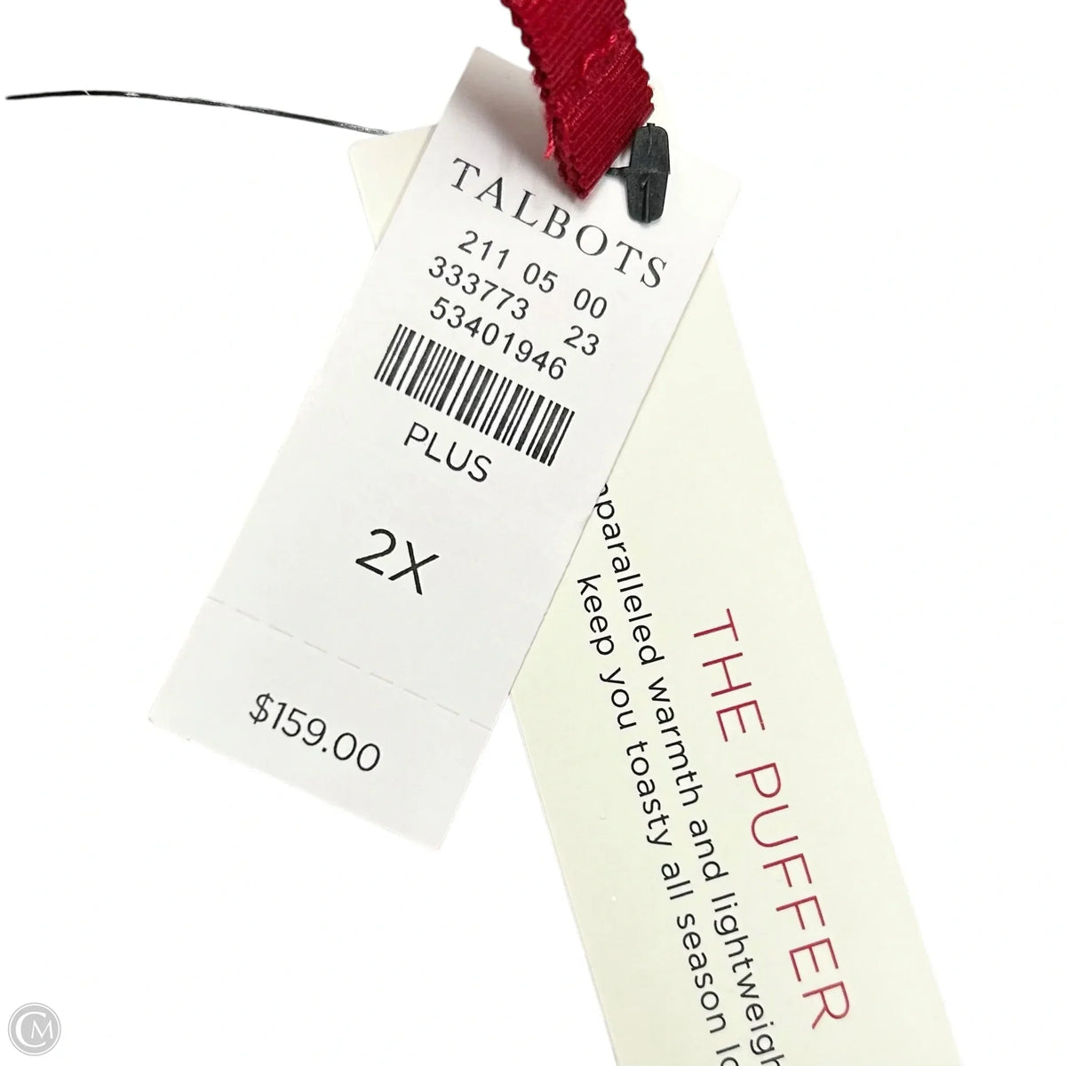 Vest Puffer & Quilted By Talbots In Red, Size: 2x