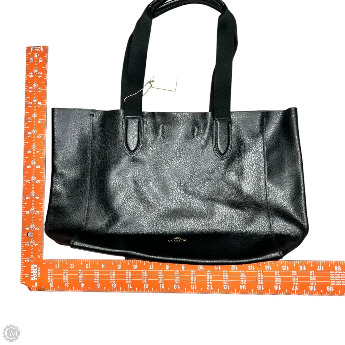 Tote Designer By Coach, Size: Medium