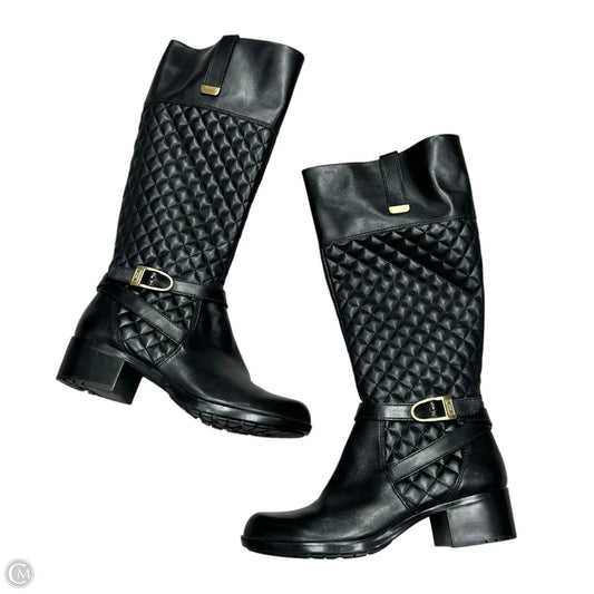 Boots Knee Heels By Bandolino In Black, Size: 8
