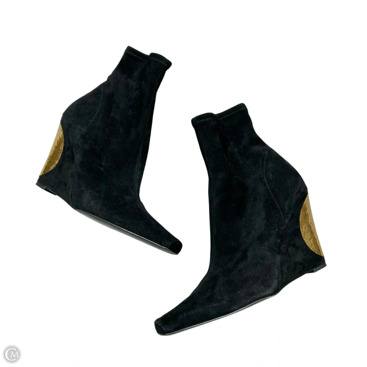 Boots Designer By Tory Burch In Black, Size: 9.5