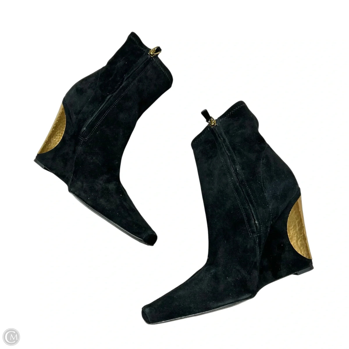 Boots Designer By Tory Burch In Black, Size: 9.5