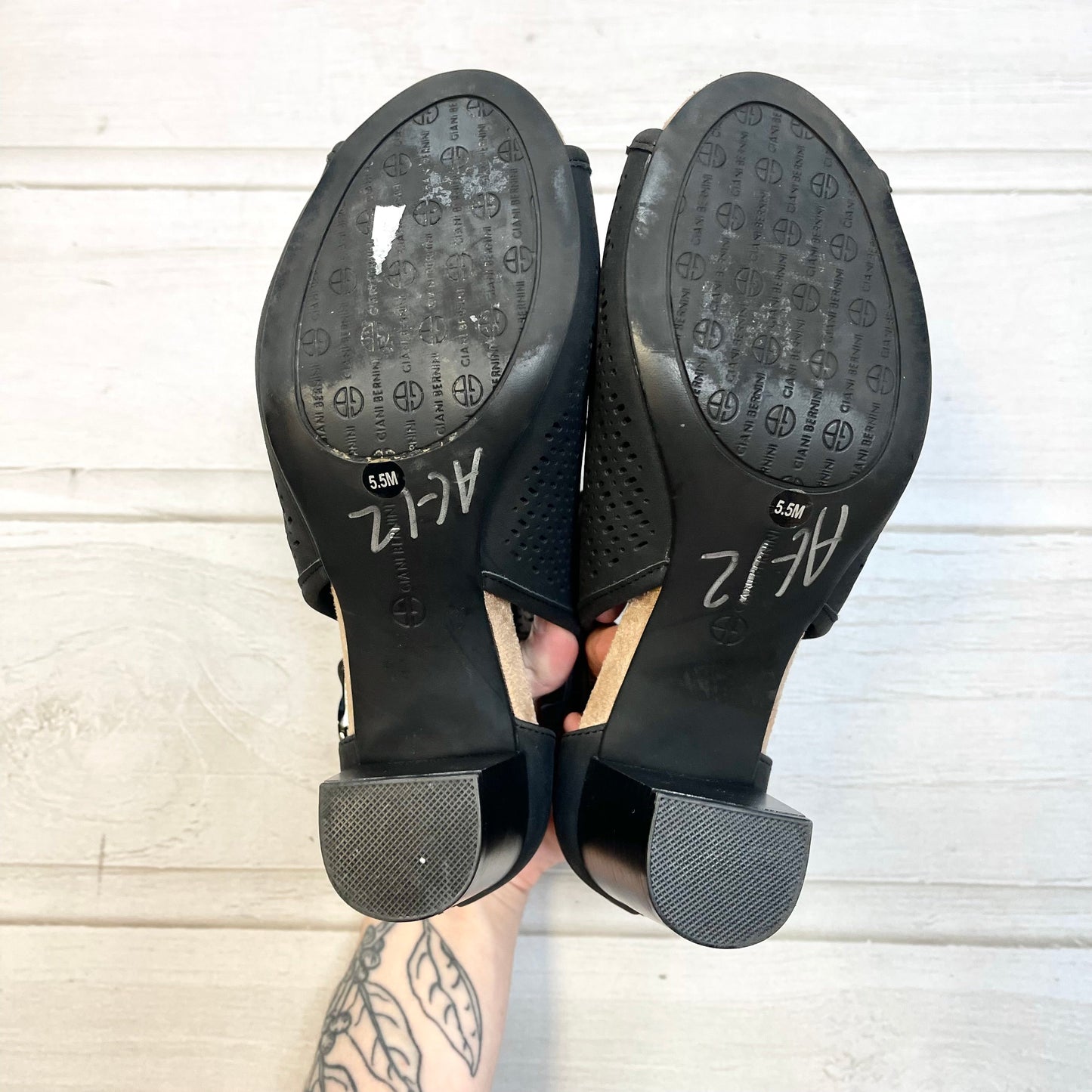 Sandals Heels Block By Giani Bernini  Size: 5.5