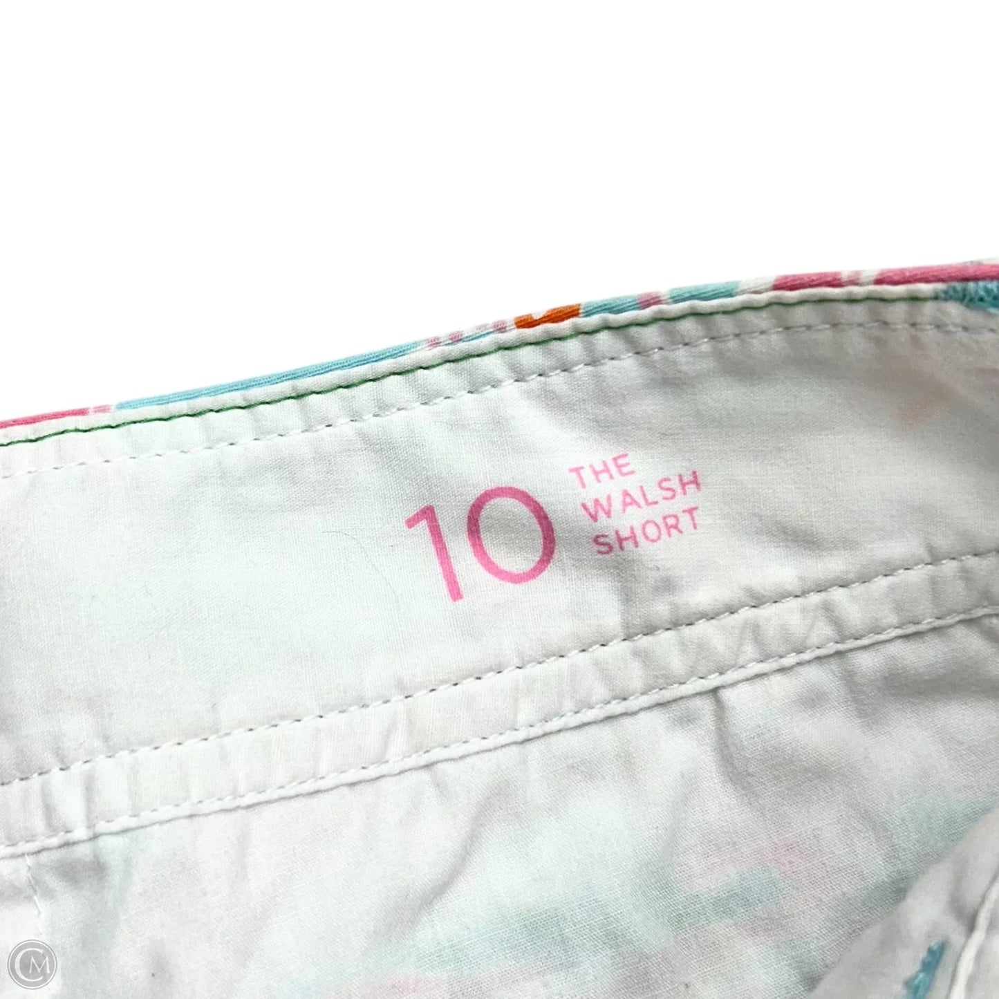 Shorts Designer By Lilly Pulitzer In Blue & Pink, Size: 10