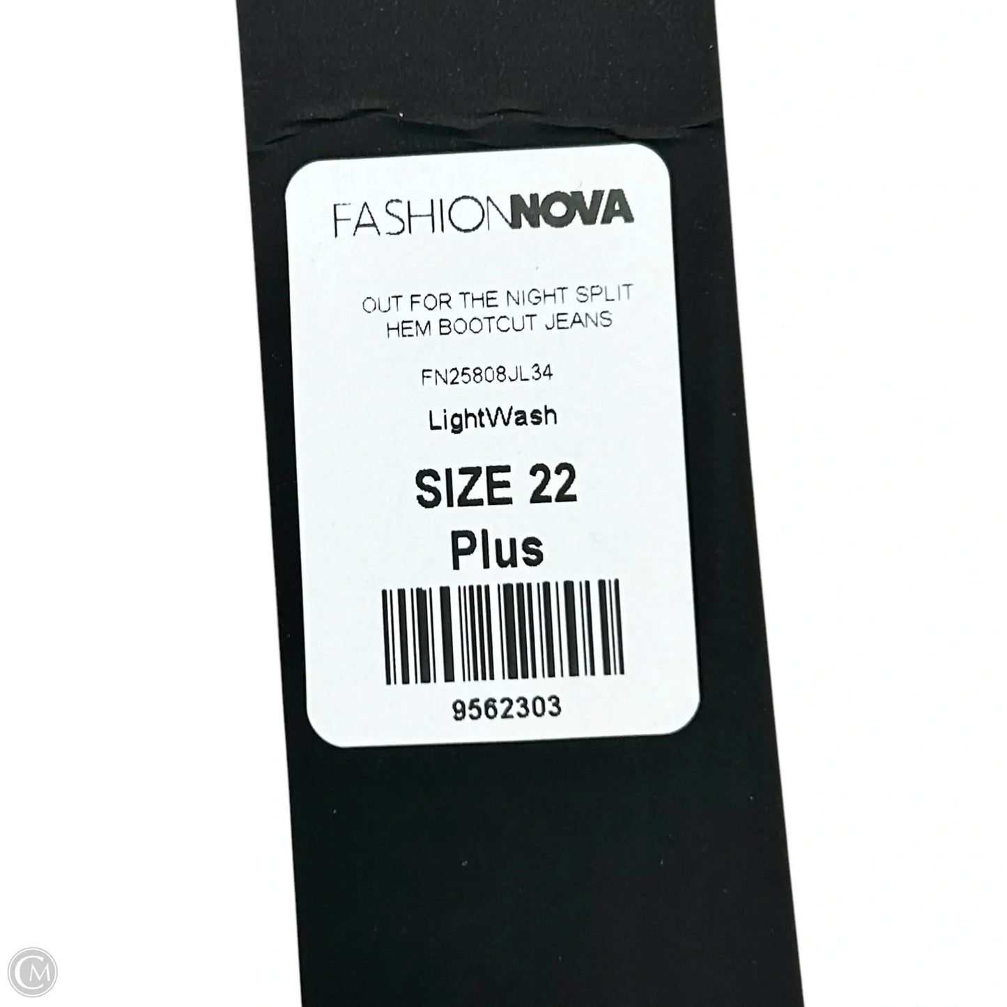 Jeans Boot Cut By Fashion Nova In Blue Denim, Size: 22
