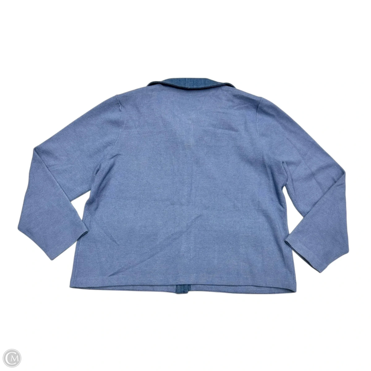 Blazer By Chicos In Blue, Size: Xl