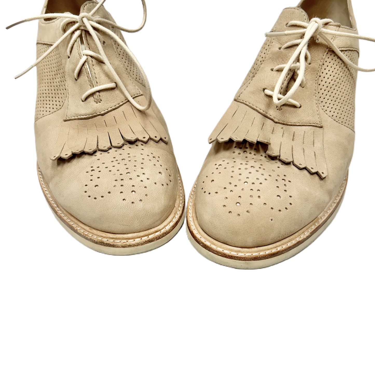 Shoes Flats By Ugg In Tan, Size: 9.5