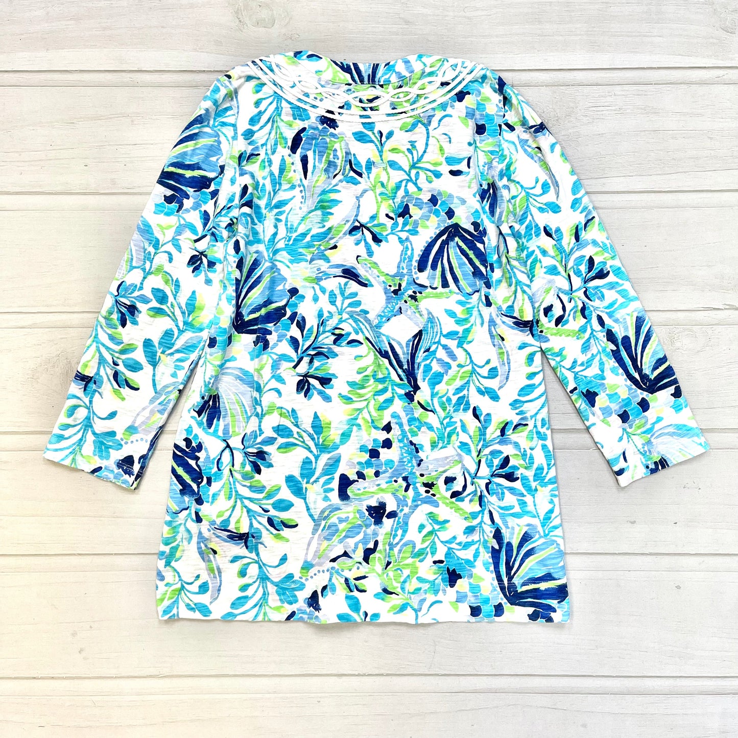 Top Long Sleeve Designer By Lilly Pulitzer  Size: S