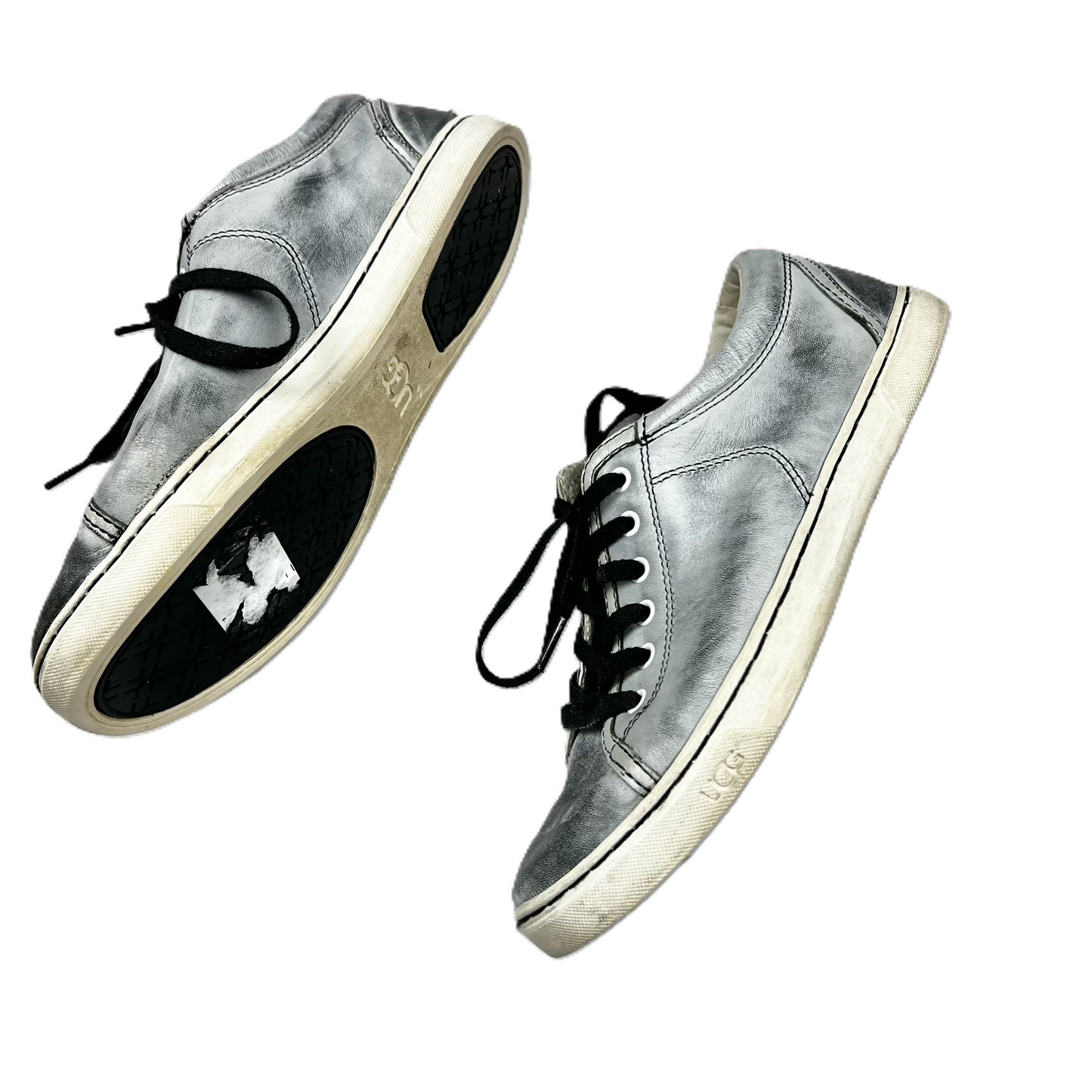 Grey Shoes Designer By Ugg, Size: 8