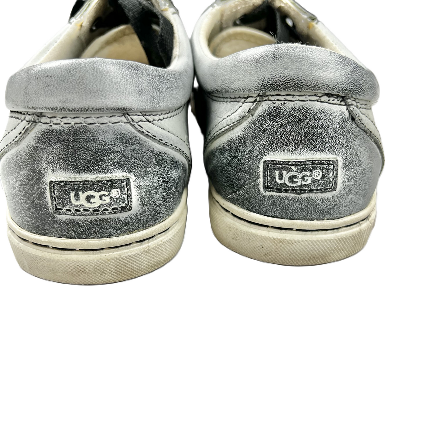 Grey Shoes Designer By Ugg, Size: 8
