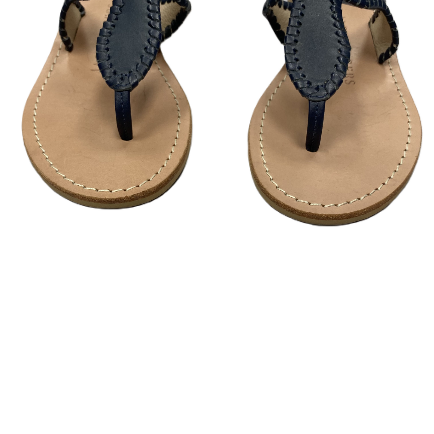 Navy Sandals Flip Flops By Jack Rogers, Size: 8.5