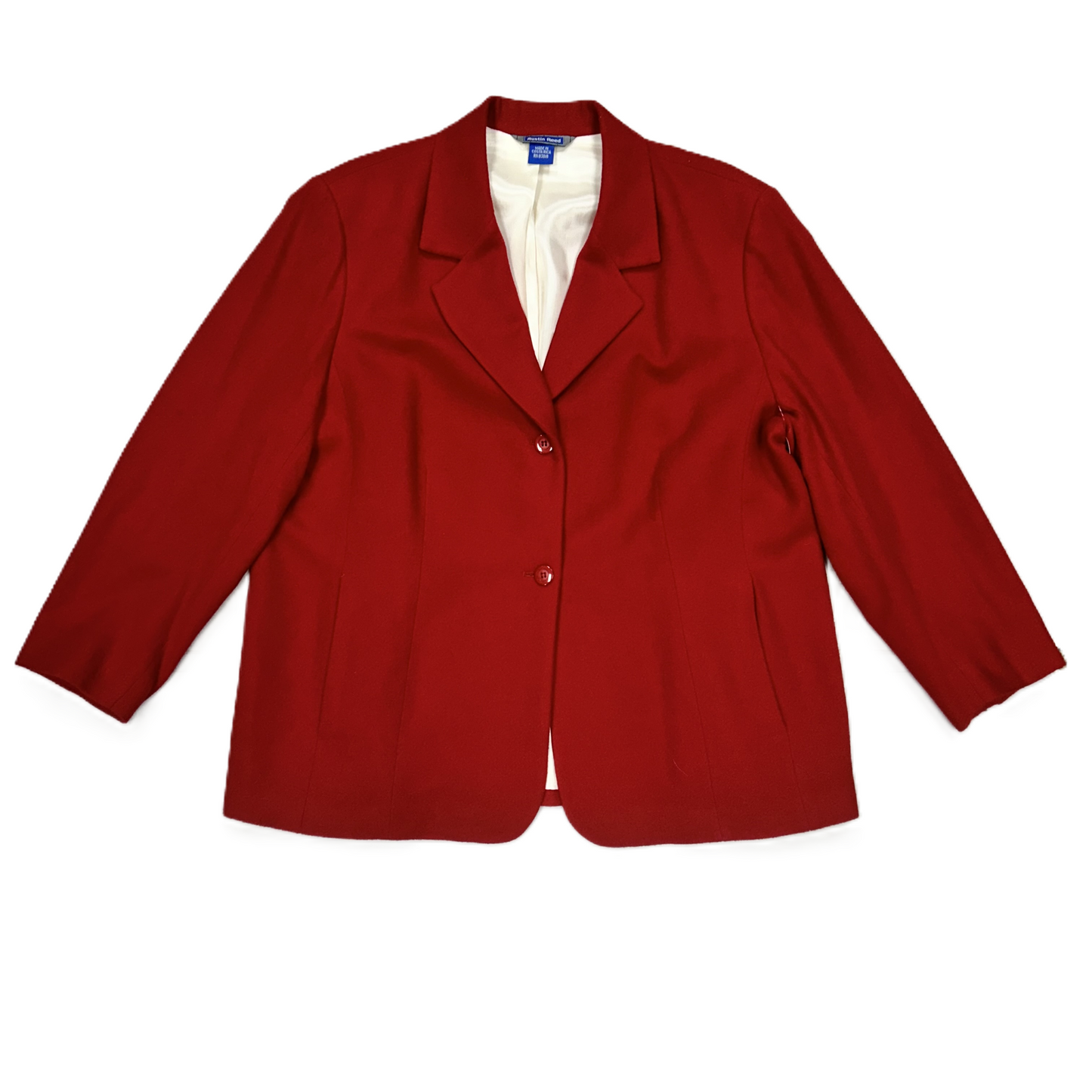 Red Coat Peacoat By Austin Reed, Size: 3x