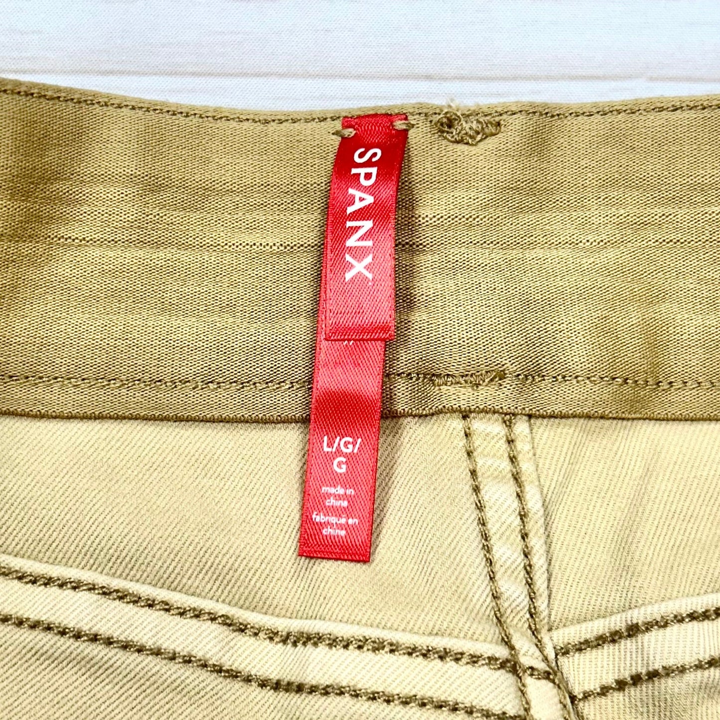 Tan Shorts By Spanx, Size: L