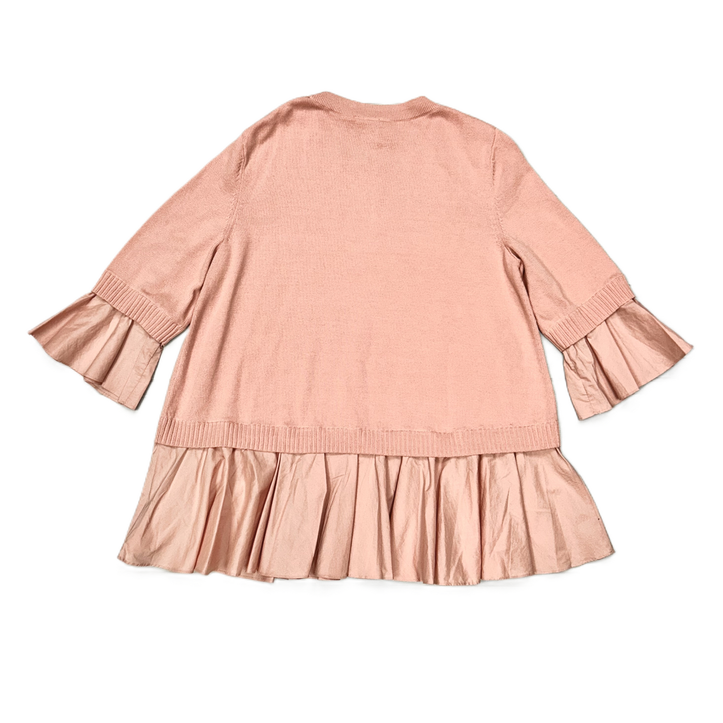 Top 3/4 Sleeve By Cos In Pink, Size: M