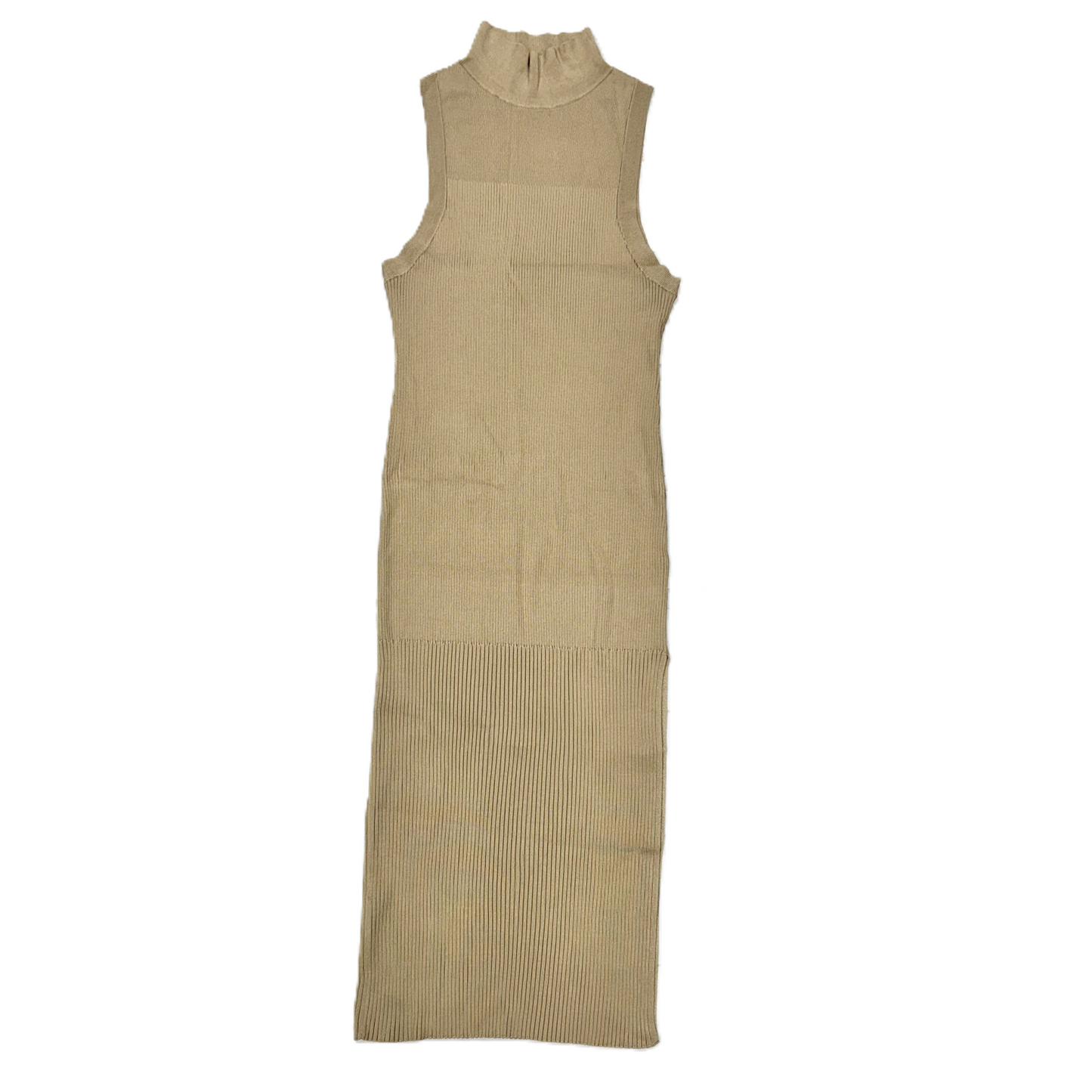 Tan Dress Casual Midi By Good American, Size: 2x