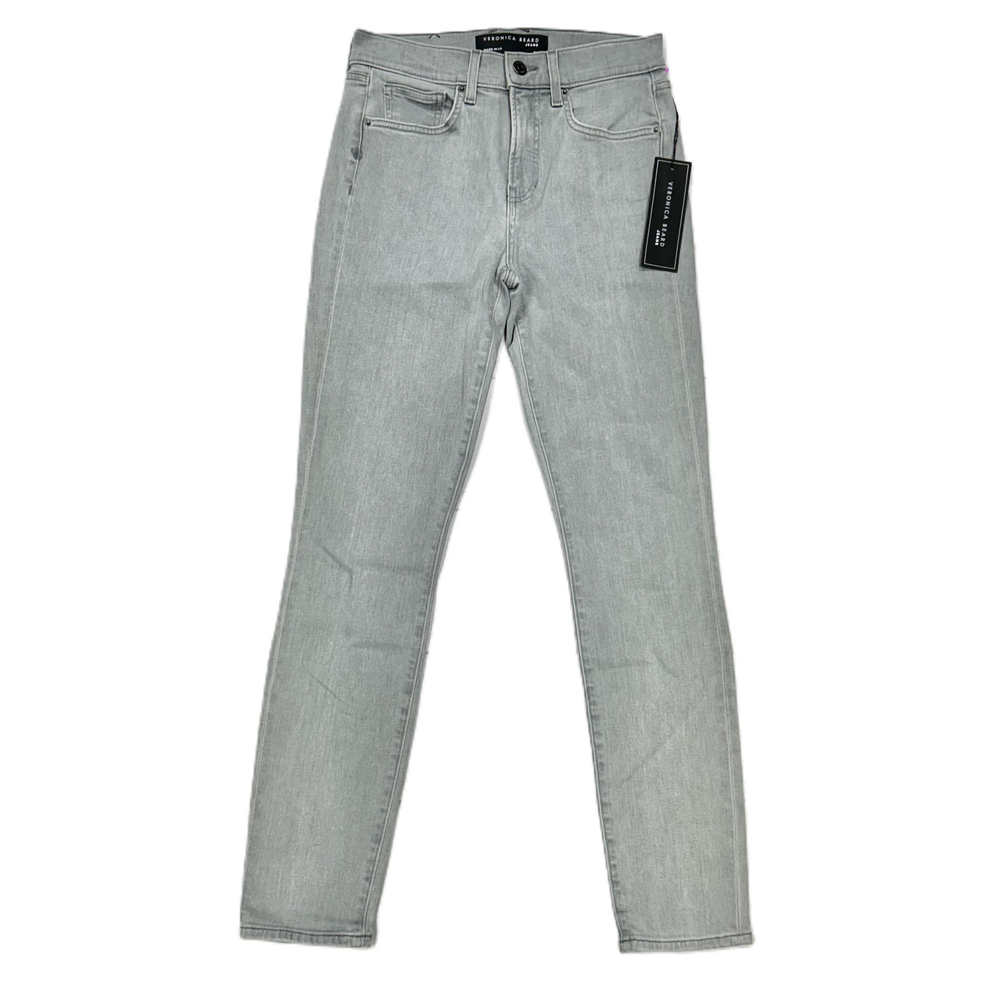 Grey Denim Jeans Designer By Veronica Beard, Size: 2