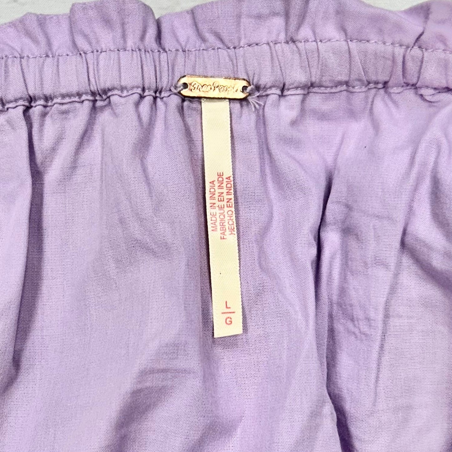 Purple Tunic Sleeveless By Free People, Size: L