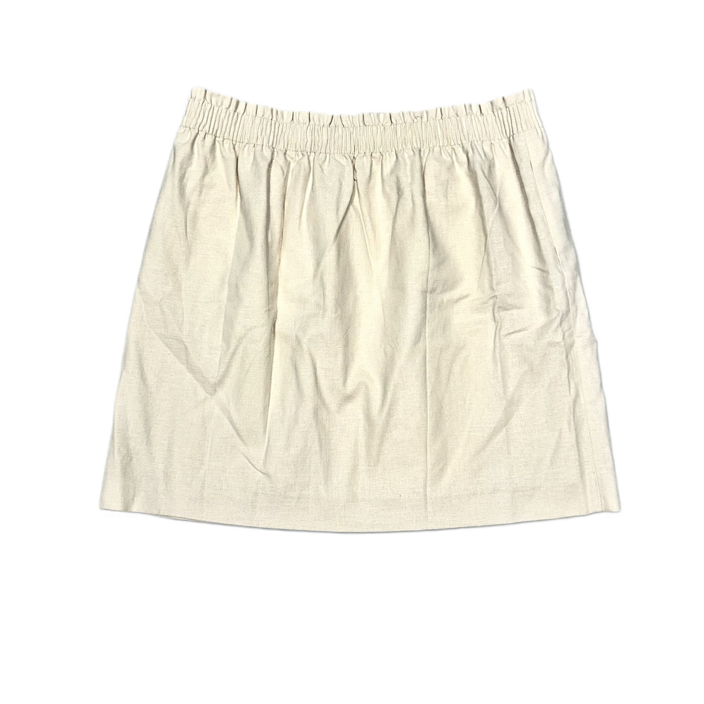 Cream Skirt Mini & Short By J. Crew, Size: 16