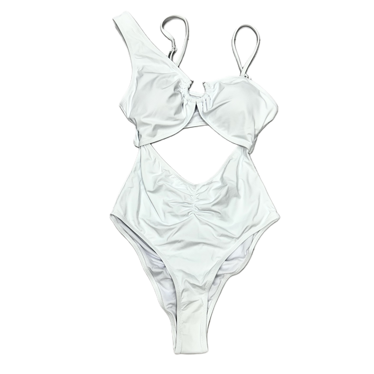 White Swimsuit By Qinsen, Size: M