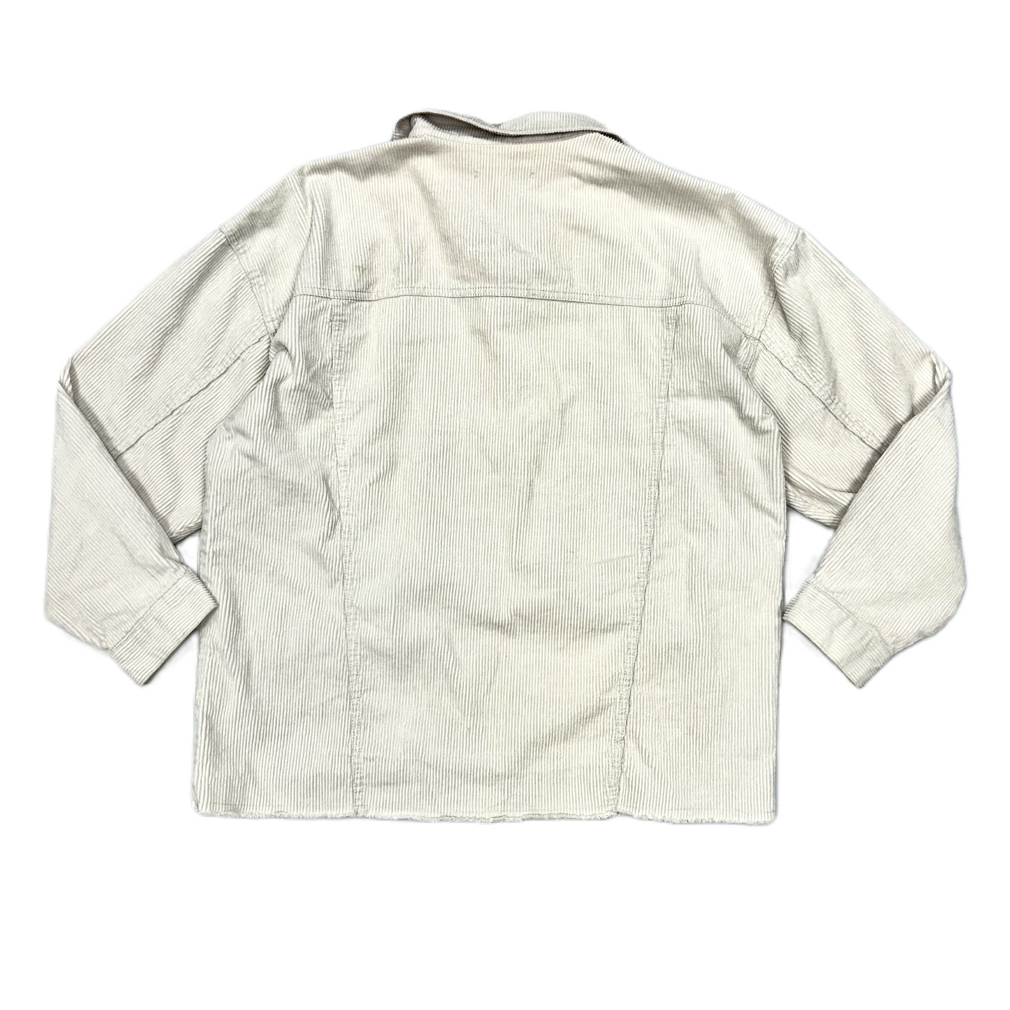 Cream Jacket Other By Reserved, Size: L