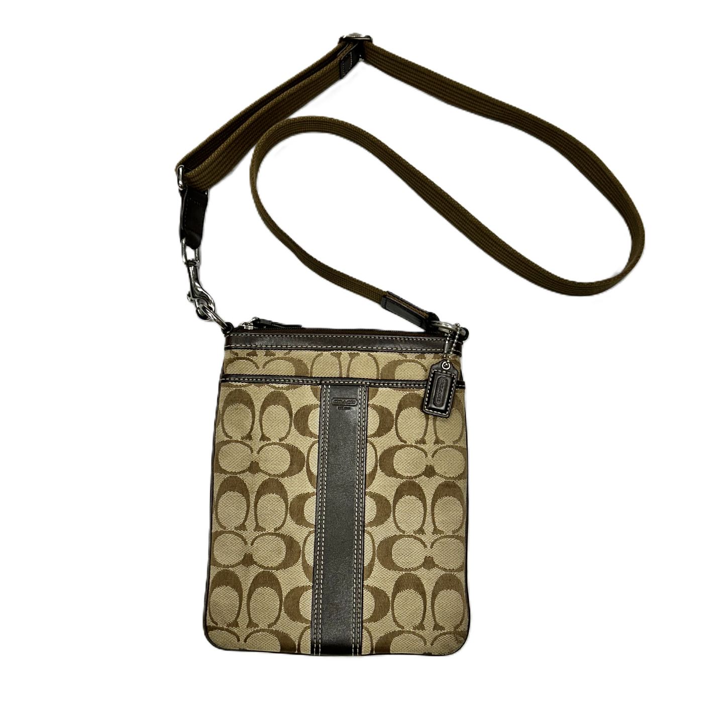 Crossbody Designer By Coach, Size: Small