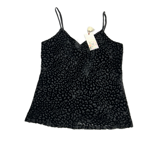 Black Top Sleeveless By Johnny Was, Size: Xs