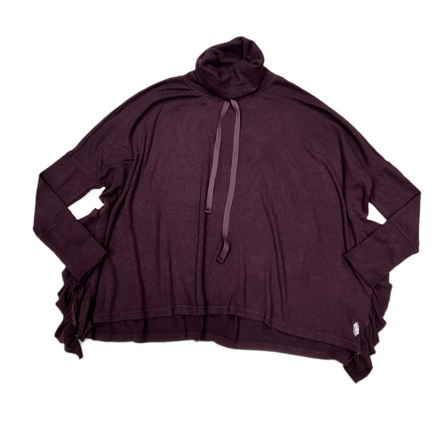 Top Long Sleeve By Free People In Purple, Size: S