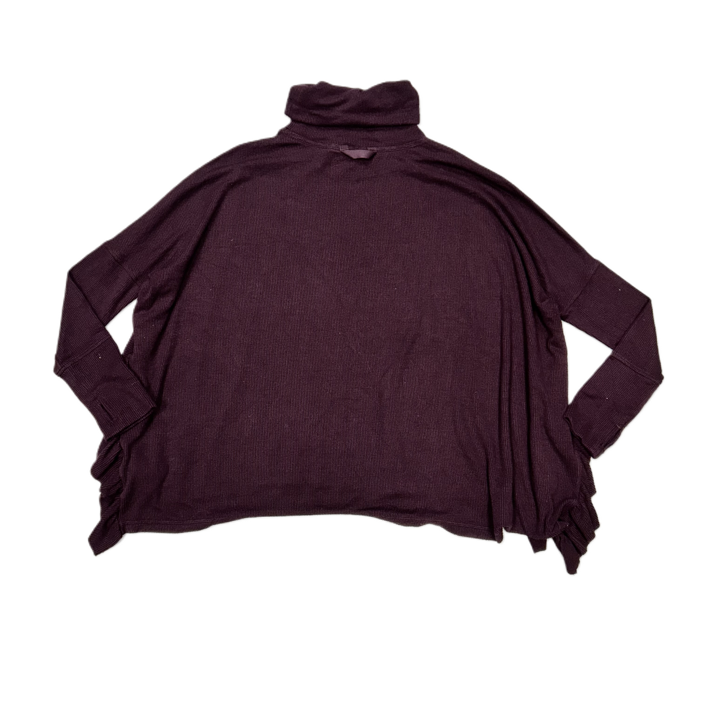 Top Long Sleeve By Free People In Purple, Size: S