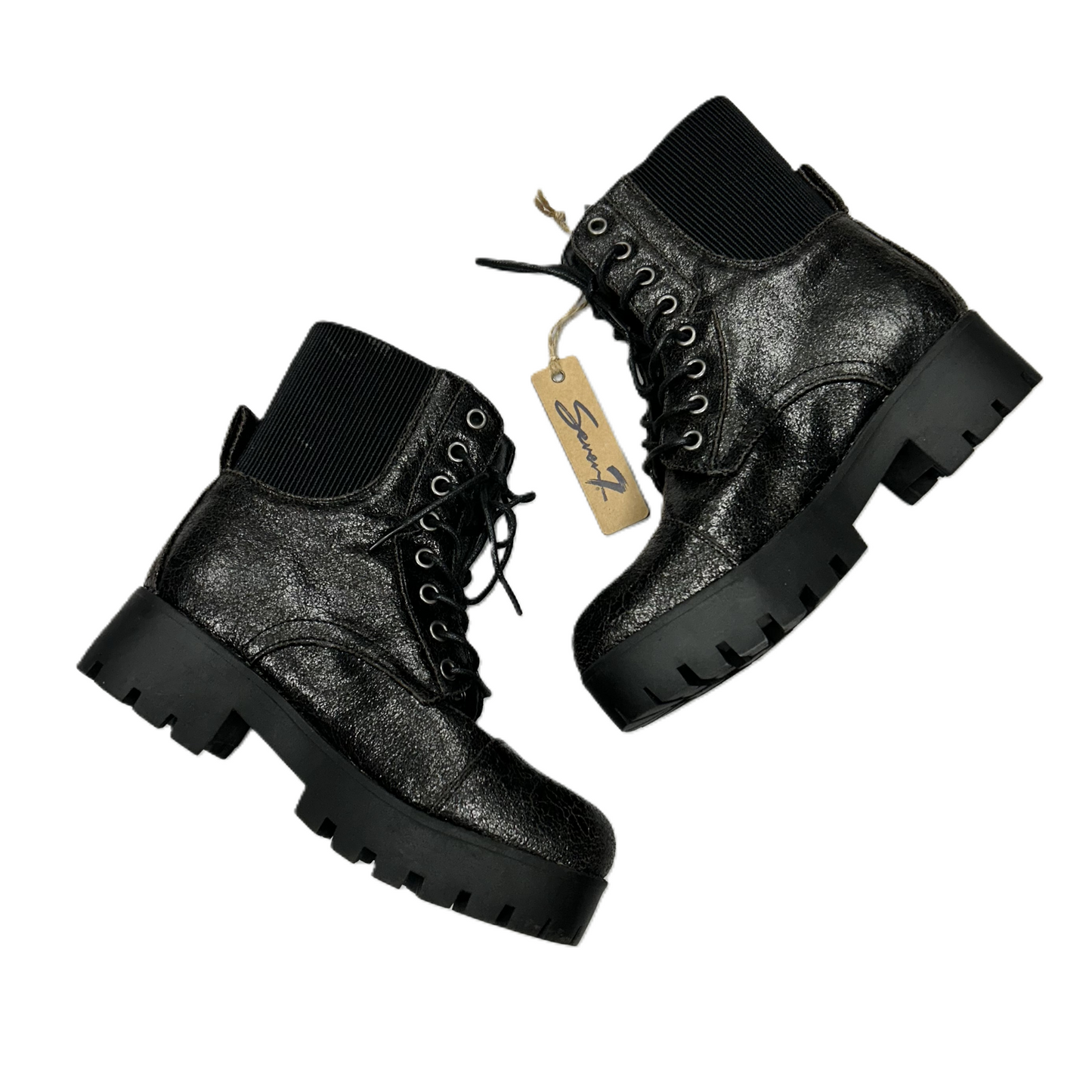 Boots Combat By Seven 7 In Black, Size: 6