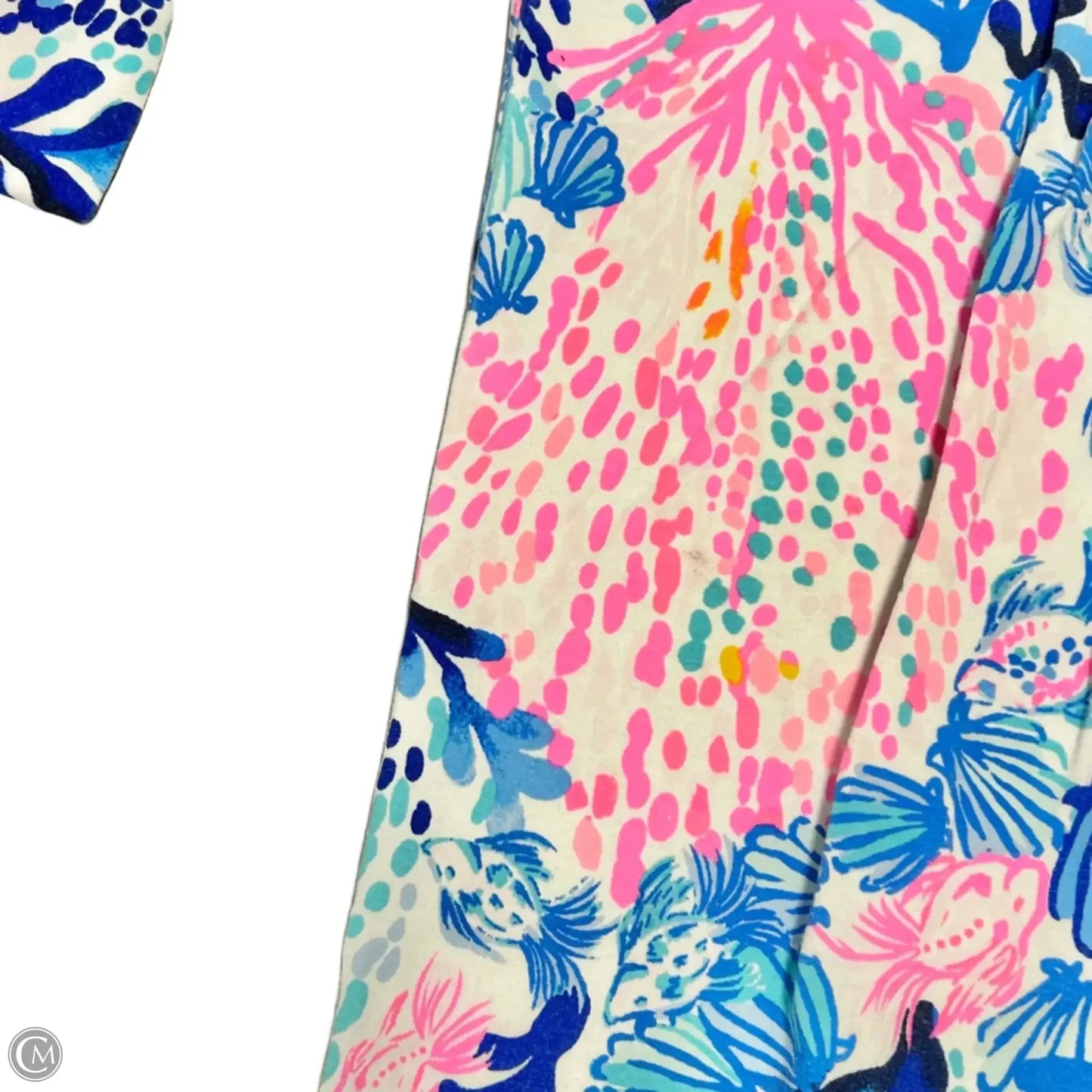 Dress Designer By Lilly Pulitzer In Blue & Pink, Size: Xs