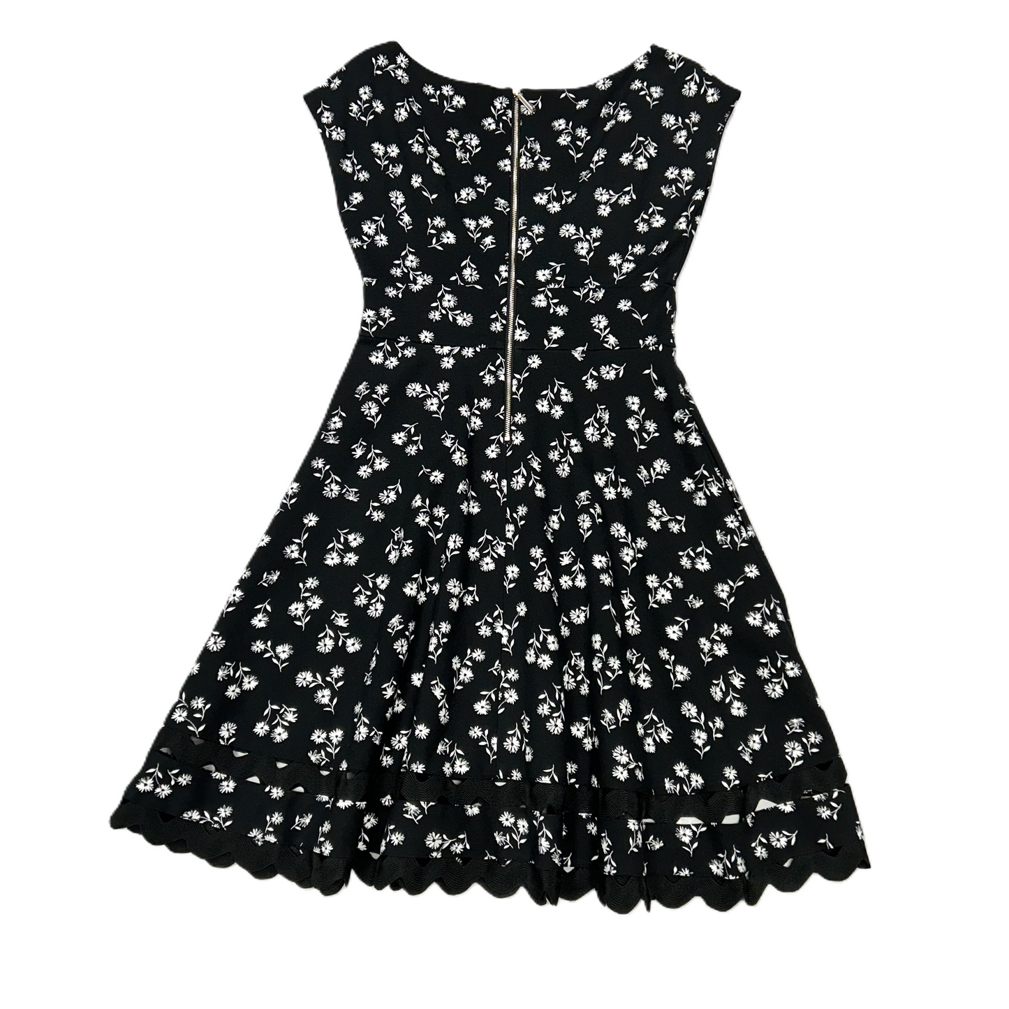 Dress Designer By Kate Spade In Black & White, Size: S