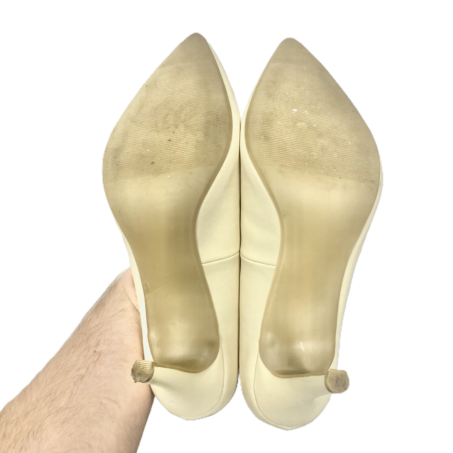 Shoes Heels Stiletto By 143 Story In Cream, Size: 9