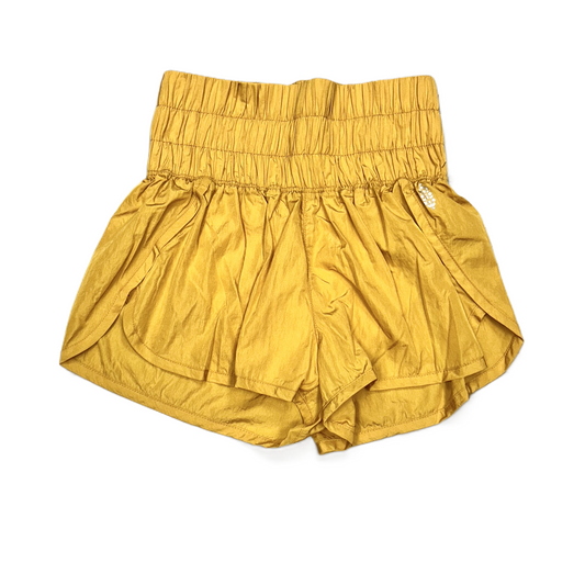 Athletic Shorts By Free People In Yellow, Size: Xs