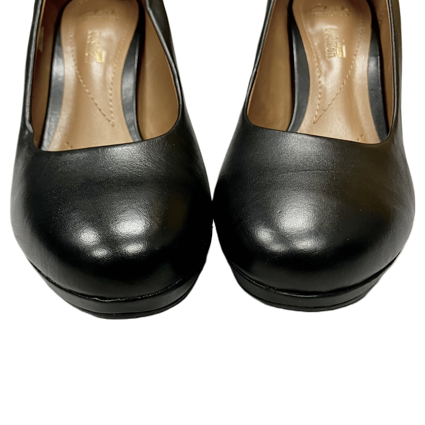 SHOES HEELS BLOCK CLARKS in BLACK, Size: 7